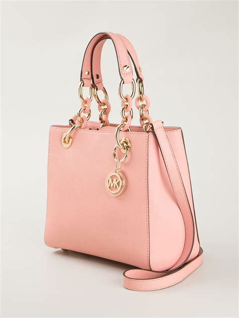 michael kors pale pink bags